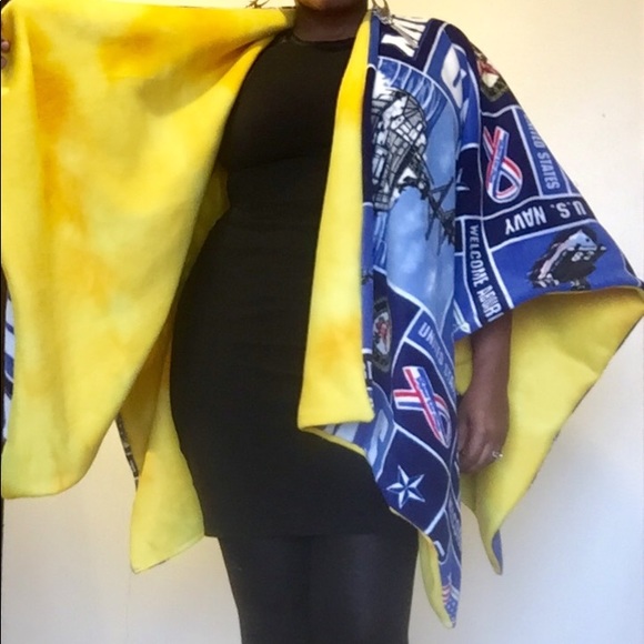 Military Themed Fleece Capes - Picture 3 of 8